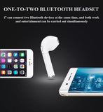 NO-BORDERS i7s TWS Wireless Bluetooth Earphone Mini Music Headphone Earbuds Sport Earpiece Headset with Mic For Driver iPhone XS