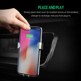 2 In 1 Fast QI Wireless Car Charger Gravity Holder