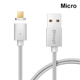 Câble de chargement magnétique Micro USB Lightning USB C Type C 3-en-1