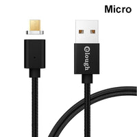 Câble de chargement magnétique Micro USB Lightning USB C Type C 3-en-1