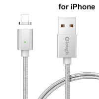 Câble de chargement magnétique Micro USB Lightning USB C Type C 3-en-1