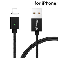 Câble de chargement magnétique Micro USB Lightning USB C Type C 3-en-1