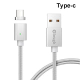 Câble de chargement magnétique Micro USB Lightning USB C Type C 3-en-1