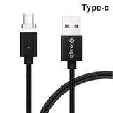 Câble de chargement magnétique Micro USB Lightning USB C Type C 3-en-1