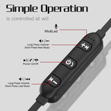 Bluetooth Earphone Metal Magnetic Earpiece Wireless Sports Headphones for Smartphone