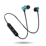 Bluetooth Earphone Metal Magnetic Earpiece Wireless Sports Headphones for Smartphone