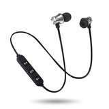 Bluetooth Earphone Metal Magnetic Earpiece Wireless Sports Headphones for Smartphone
