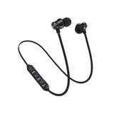 Bluetooth Earphone Metal Magnetic Earpiece Wireless Sports Headphones for Smartphone