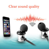 Bluetooth Earphone Metal Magnetic Earpiece Wireless Sports Headphones for Smartphone