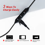 Bluetooth Earphone Metal Magnetic Earpiece Wireless Sports Headphones for Smartphone