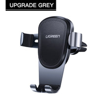 Ugreen Car Phone Holder for iPhone X 8 7 Gravity Air Vent Mount Holder for Phone in Car Mobile Phone Holder Stand for Samsung S9