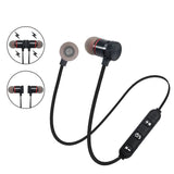 Metal Sports Wireless Headphones Bluetooth Earphone Sweat Proof Earphone Magnetic Earpiece Stereo Headset for Mobile Phone