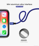 USB Cable For iPhone, Baseus Fast Data Charging Charger Cable For iPhone XS Max XR X 8 7 6 6S 5 5S iPad Cord Mobile Phone Cable