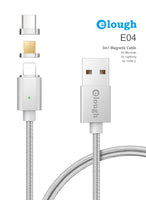 Câble de chargement magnétique Micro USB Lightning USB C Type C 3-en-1