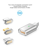 Câble de chargement magnétique Micro USB Lightning USB C Type C 3-en-1