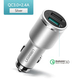 Car Charger Dual USB Quick Charge 3.0