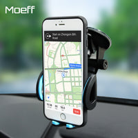 Moeff Universal Mobile Car Phone Holder Stand Cell Mount Holder for Phone in Car for iphone 7 Plus Support Smartphone Voiture