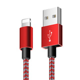 Suntaiho for Lightning iPhone Xs Max XR Charger Cable USB 2.1A Nylon Fast Charging Data for iPhone 8 Plus 7 5s for iPhone Cable
