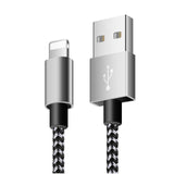 Suntaiho for Lightning iPhone Xs Max XR Charger Cable USB 2.1A Nylon Fast Charging Data for iPhone 8 Plus 7 5s for iPhone Cable