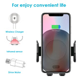 Universel Fast Car Wireless Charger Automatic Car Air Vent Charger for Smartphone