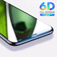 Glass screen protector For iPhone 8 7 6 6S Plus X XS MAX