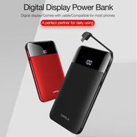 Batterie Externe avec un indicateur d'affichage LED display Portable Power Bank Dual USB Output External Battery Charging