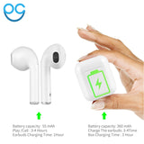 OGV TWS Bluetooth Earphones i7s Mini True Wireless Earbud Headset For apple headphones iPhone Android Charging Box Samsung
