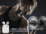 OGV TWS Bluetooth Earphones i7s Mini True Wireless Earbud Headset For apple headphones iPhone Android Charging Box Samsung