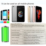 Bluetooth Earphone Headphons Mini Wireless Earpiece Headphone Stereo Sport In Ear Earbuds Headset for universal