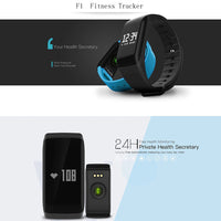 Smart Bracelet F1 Fitness Tracker Wristband Heart Rate Monitor Smart bracelet Blood Pressure With Pedometer Bracelet