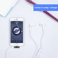 Adapteur lightning avec sortie casque et charge