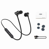 Bluetooth Earphone Wireless Headphone Metal Sports SweatProof Earpiece Magnetic Headset For Smartphone