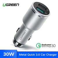 Car Charger Dual USB Quick Charge 3.0