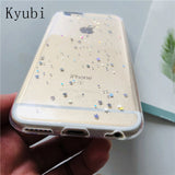 Luxury glitter bling case for iphone 6s 6 7 8 plus cute star fashion funda for iphone x 10 soft silicone full back cover coque