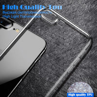 Ultra Thin Soft Transparent TPU Case For iPhone X 10 Xs Max Xr 5 S Clear Silicone Full Cover For iPhone 6 S 7 8 Plus Phone Case