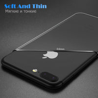 Ultra Thin Soft Transparent TPU Case For iPhone X 10 Xs Max Xr 5 S Clear Silicone Full Cover For iPhone 6 S 7 8 Plus Phone Case