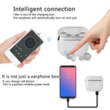 Oreillettes Bluetooth 4.2 Mini Ecouteurs sans Fil Deux Casques Intra-Auriculaires Wireless avec Boîte de Charge Tactile Magnétique Micro Intégré