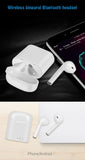 Écouteurs bluetooth airpods sans fil, casque audio avec station de recharge, Iphone, Samsung et kit mains libres