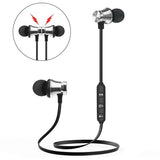 Sports Bluetooth Headphone Stereo Music Earphone Magnetic Earpiece Wireless Headset for Xiaomi Samsung iPhone Mobile Phone