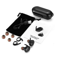 ELEGIANT Écouteur Bluetooth, Mini Oreillettes sans Fil Casques Intra-Auriculaires Wireless kit Main-Libres Tactile Rechargeable Magnétique Micro Intégré