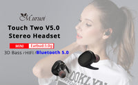 ELEGIANT Écouteur Bluetooth, Mini Oreillettes sans Fil Casques Intra-Auriculaires Wireless kit Main-Libres Tactile Rechargeable Magnétique Micro Intégré