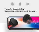 ELEGIANT Écouteur Bluetooth, Mini Oreillettes sans Fil Casques Intra-Auriculaires Wireless kit Main-Libres Tactile Rechargeable Magnétique Micro Intégré