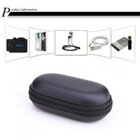 Pouches EVA Power Black Hard (100*60*40mm) In-Ear Oval New Box PB Storage Carry Style Cases Bag for Beats Headphone Earphone