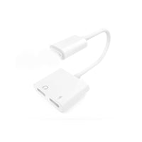 Adapteur lightning avec sortie casque et charge pour iPhone 7 8 X