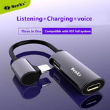 Adapteur 2 in 1 charge rapide et audio pour Iphone