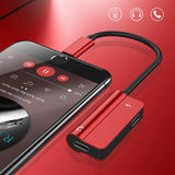 New design d'un adapteur lightning avec sortie casque et charge pour iPhone