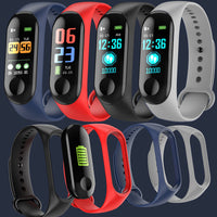 New Smart Bracelet Blood Pressure Heart Rate Monitor Color OLED Blood Oxygen Watch Fitness Tracker smart Band Remote photography