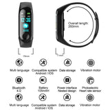 New Smart Bracelet Blood Pressure Heart Rate Monitor Color OLED Blood Oxygen Watch Fitness Tracker smart Band Remote photography