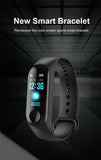 New Smart Bracelet Blood Pressure Heart Rate Monitor Color OLED Blood Oxygen Watch Fitness Tracker smart Band Remote photography