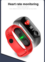 New Smart Bracelet Blood Pressure Heart Rate Monitor Color OLED Blood Oxygen Watch Fitness Tracker smart Band Remote photography